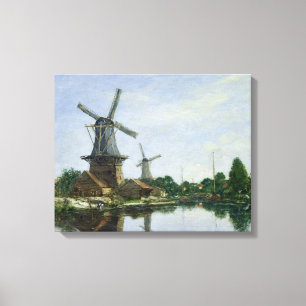 Toile Moulins à vent néerlandais, 1884