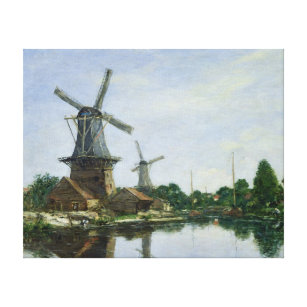 Toile Moulins à vent néerlandais, 1884