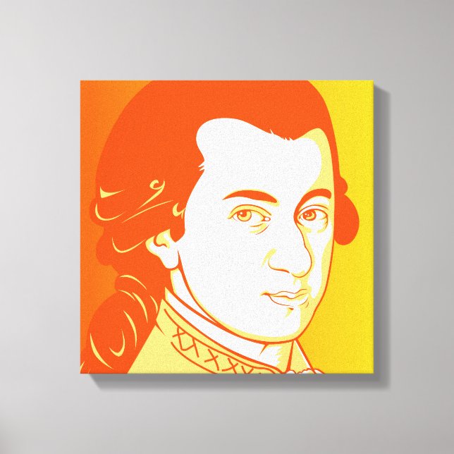 Toile Mozart on Canvas (Recto)