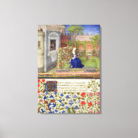 Ms 2617 Emilia dans son jardin, Plaque 22
