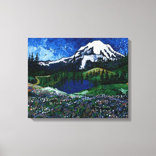 Toile Mt Rainier (Recto)