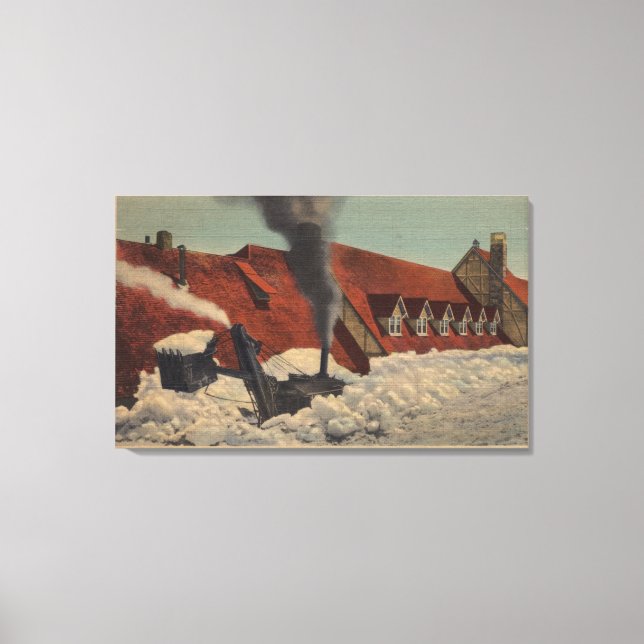 Toile Mt. Rainier, WA - Paradise Inn (Recto)