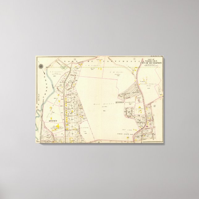 Toile Mt Vernon, 4-5, New York (Recto)