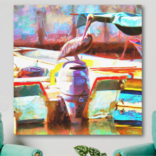 Toile Muelle Los Peines Pélican 0463 Art