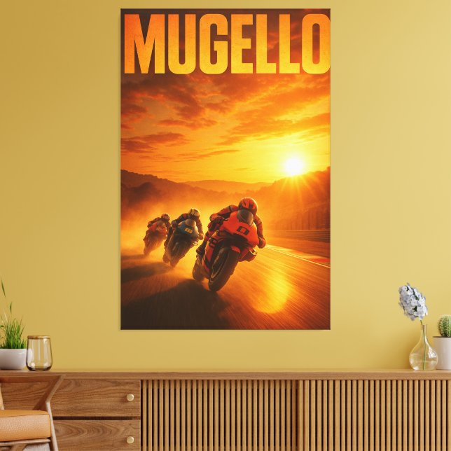 Toile Mugello Circuit MotoGP Italian Grand Prix 2024 Tus (Insitu(Salon))