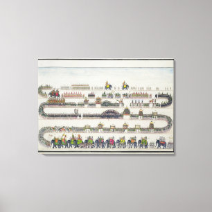 Toile Muharram Ceremony, Faizabad, 1772