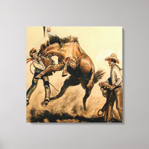 Toile « Mule » Art occidental par Will James