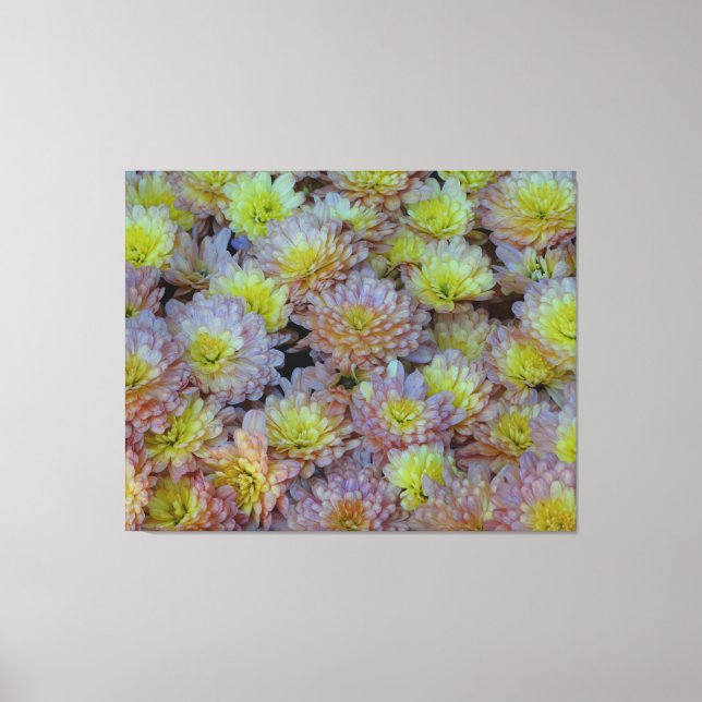 Toile Mums Word for Fall Splendor sur un (Recto)
