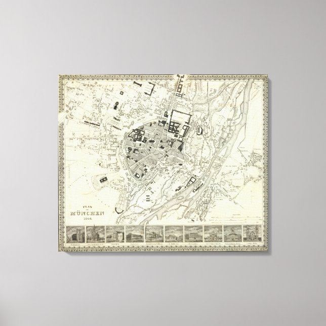 Toile Munich, Allemagne (Recto)