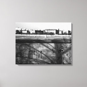 Toile Mur de Berlin Allemagne vintage