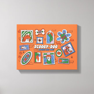 Toile Mur d'images de Halloween Scooby-Doo