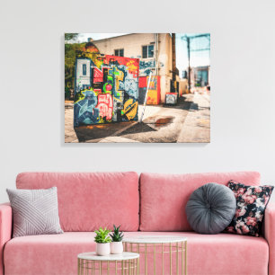 Toile Murale de graffiti – Photographie originale de rue