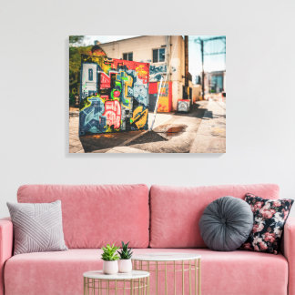 Toile Murale de graffiti – Photographie originale de rue