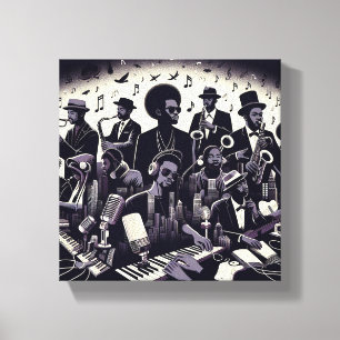 Toile murale "Harmonie dévoilée"