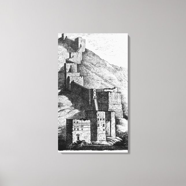 Toile Murs d'Antioche, 1894 (Recto)