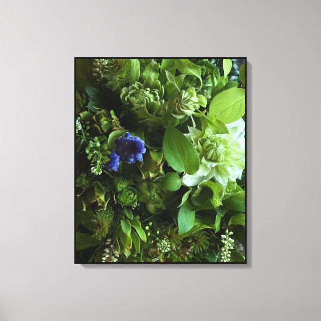 Toile Muscari & Clematis Botanical Canvas Art (Recto)