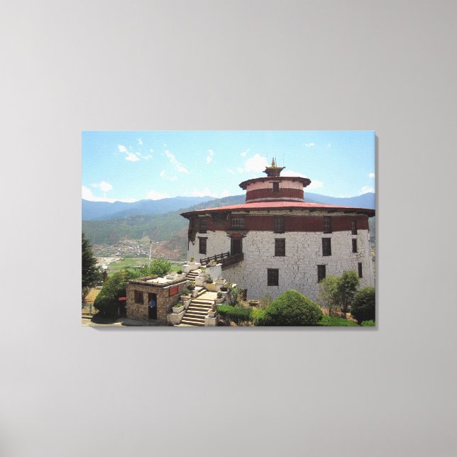 Toile musée du bhoutan (Recto)