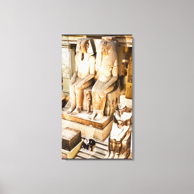 Toile Musée du Caire des Antiquités égyptiennes (Recto)