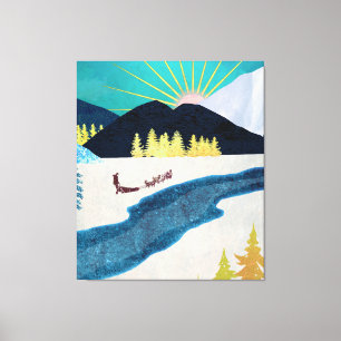 Toile Musher du matin