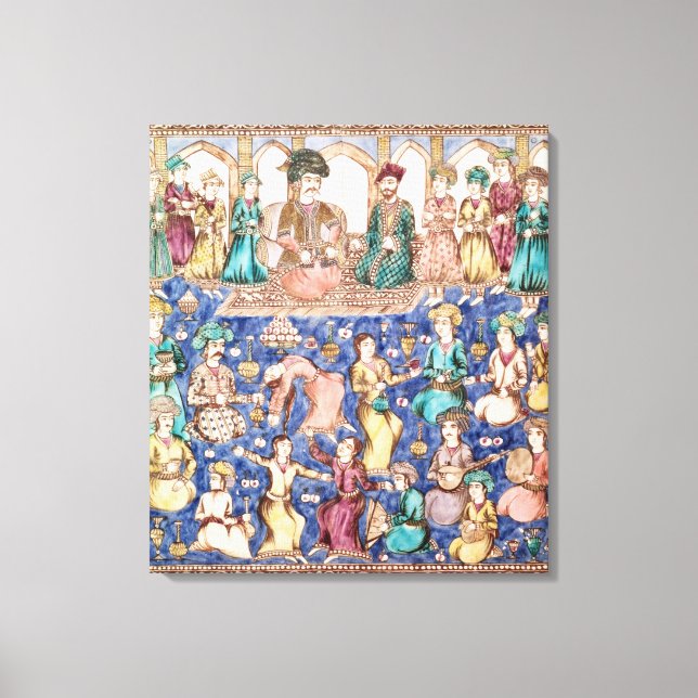 Toile Musiciens et danseurs (Recto)