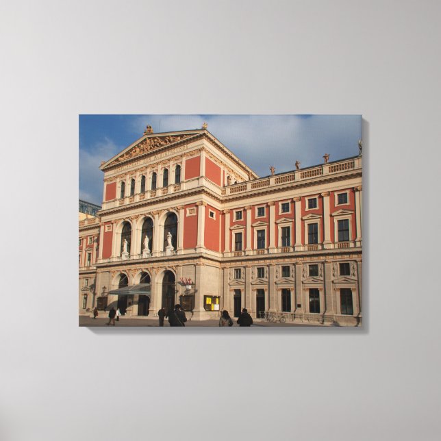 Toile Musikverein, Wien Österreich (Recto)