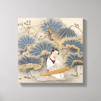 Toile Musique de Lotus Pond