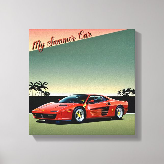 Toile My Summer Car (Recto)