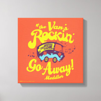 Toile Mystery Machine "Si le Rockin du Van'..."
