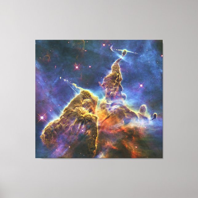 Toile Mystic Mountain Carina Nebula HH 901 HH 902 (Recto)