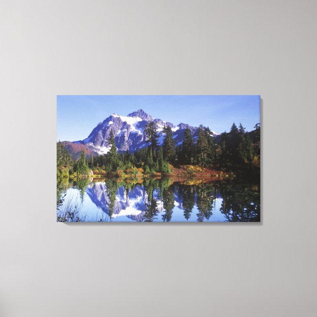 Toile N.A., États-Unis, Washington, Mt. Baker & Snoqualm (Recto)
