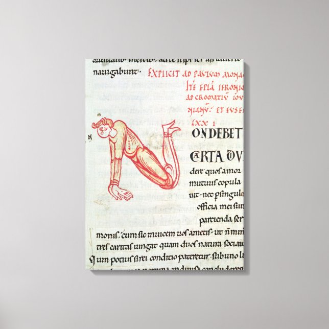 Toile 'N' initial historique (Recto)