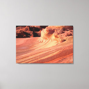 Toile NA, États-Unis, Utah, Vermillion Cliffs. Coyote Bu