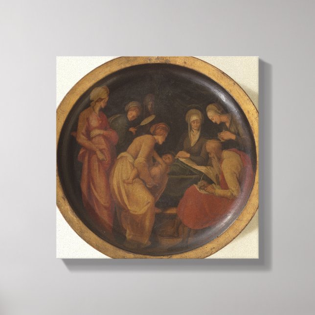 Toile Naissance de saint Jean-Baptiste, c.1526 (huile su (Recto)