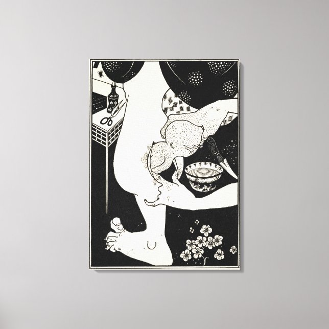 Toile Naissance du veau de la jambe, illustration de (Recto)