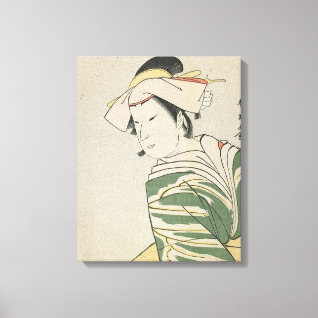 Toile Nakamura Noshio II comme Tonase, 1795 (Recto)