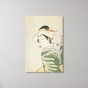 Toile Nakamura Noshio II comme Tonase, 1795
