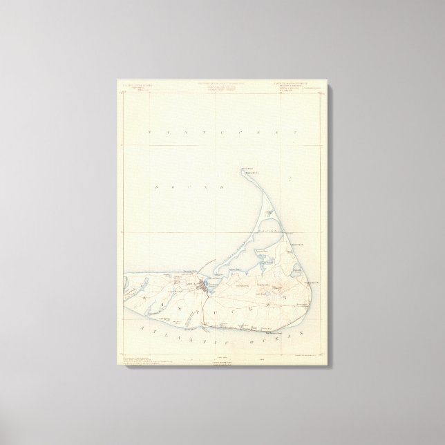 Toile Nantucket, Massachusetts (Recto)