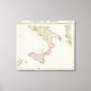 Toile Naples et la Sicile 26