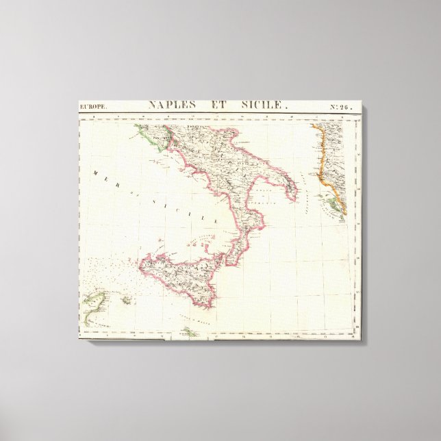 Toile Naples et Sicile 26 (Recto)