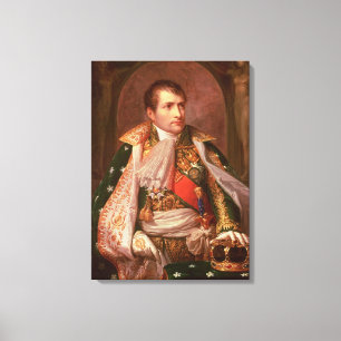 Toile Napoleon Bonaparte (1769-1821), comme roi de