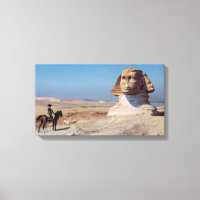 Napoléon Bonaparte avant le Sphinx (par Gérôme)