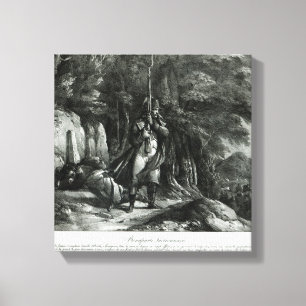 Toile Napoléon sur le devoir de sentinelle