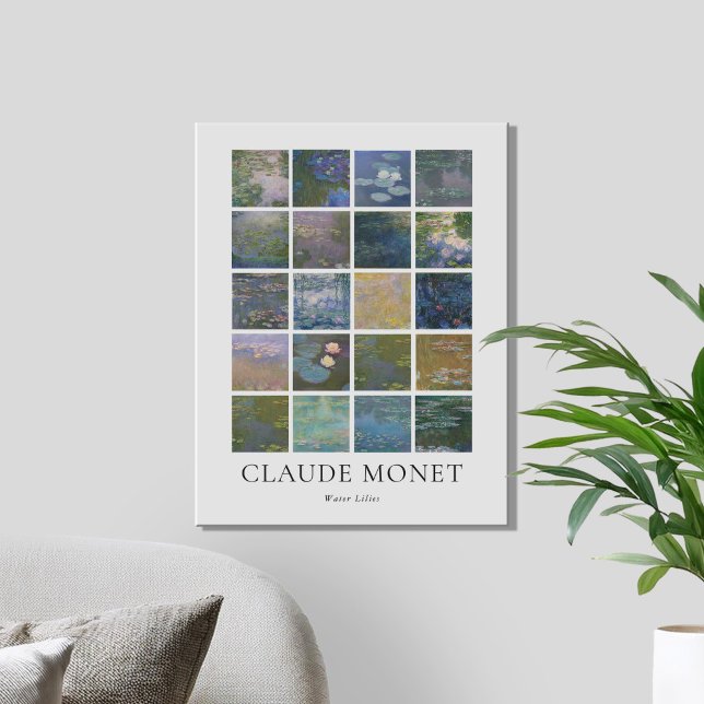 Toile Nappes d'eau Claude Monet (Créateur téléchargé)
