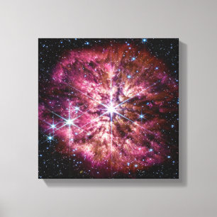 Toile NASA JWST Wolf-Rayet Star WR 124
