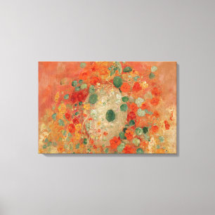 Toile Nasturtiums par Odilon Redon
