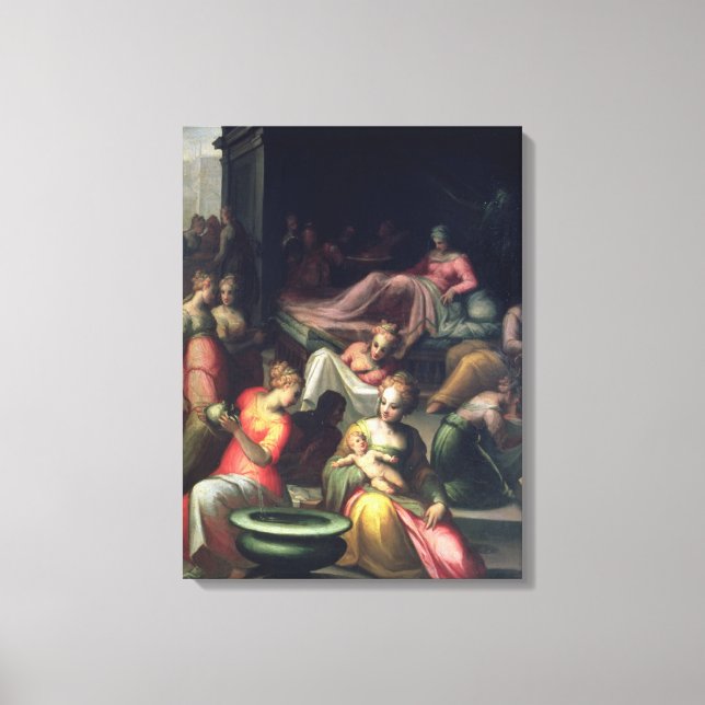 Toile Nativité de Jean le Baptiste (Recto)