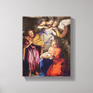 Toile Nativité par Noel Coypel