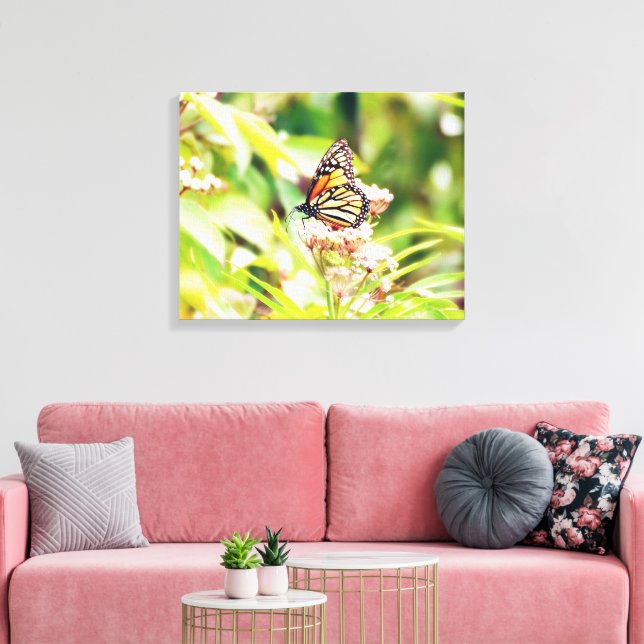 Toile Nature Époustouflante & Art de Papillon en Panneau (Insitu(Salon))
