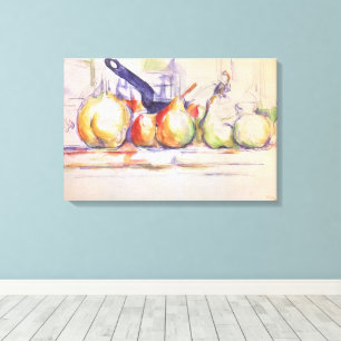 Toile Nature morte avec casserole de Paul Cezanne