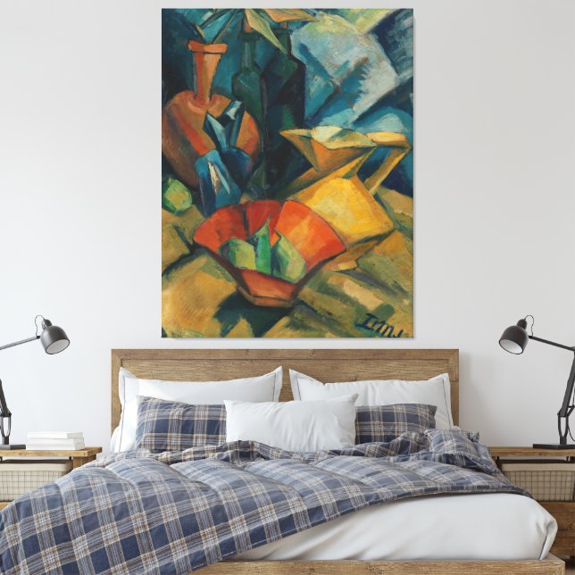 Toile Nature morte avec cruche (Insitu(Chambre))